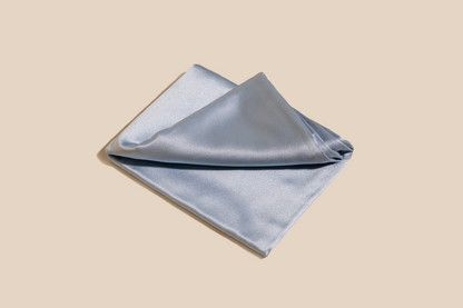 Sky Blue Queen Silk Pillowcase